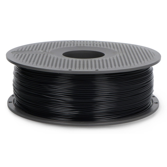 Филамент Bambu Lab ASA 1,75 мм, 1 кг — в комплекте с многоразовой катушкой — черный.