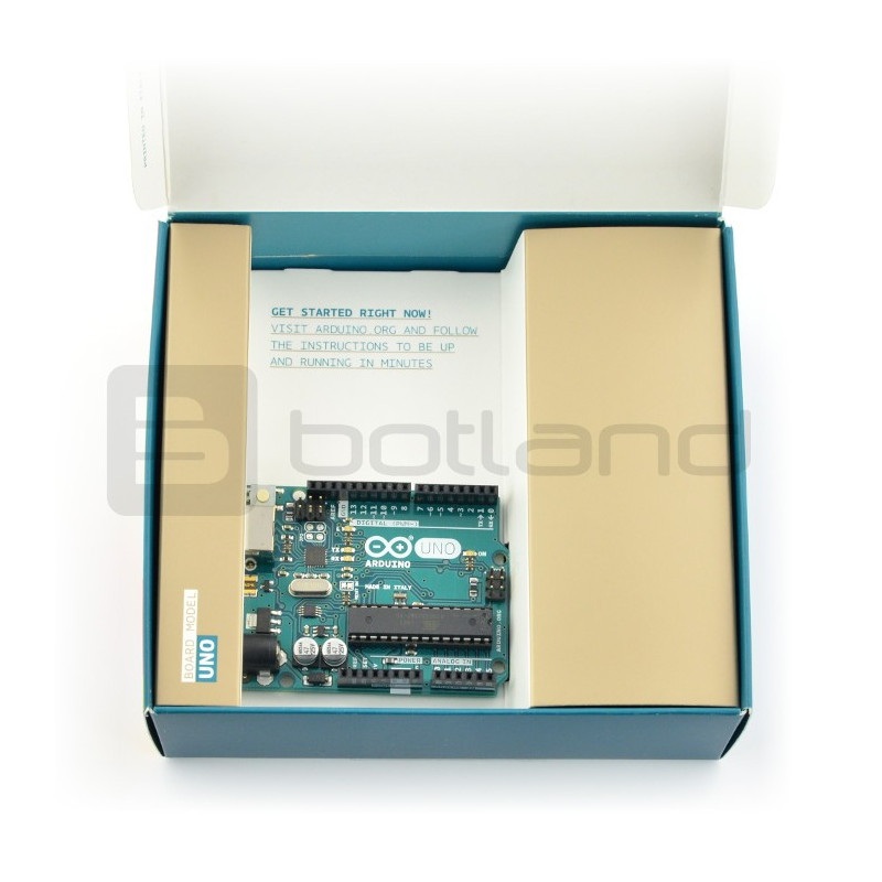Arduino Uno Rev3 wersja pudełkowa