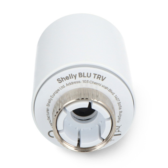 Shelly BLU TRV - інтелектуальна термостатична головка з WiFi/Bluetooth - комплект з блоком керування
