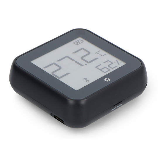 Shelly H&T Gen3 - WiFi датчик температури та вологості - чорний