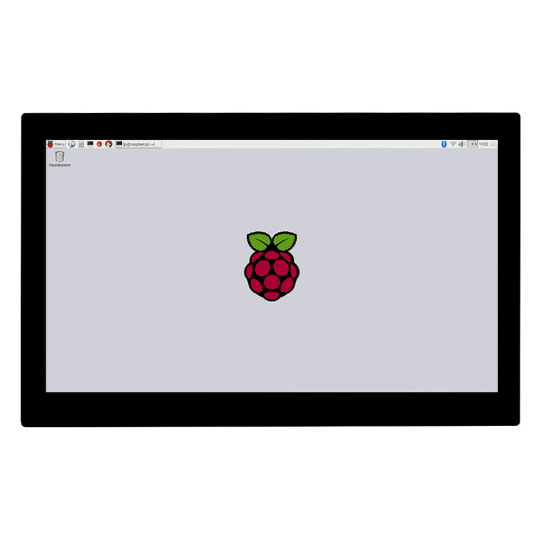 Сенсорний (H) ємнісний РК-дисплей IPS 13.3'' 1920x1080px HDMI + USB з корпусом для Raspberry Pi - Waveshare 16643