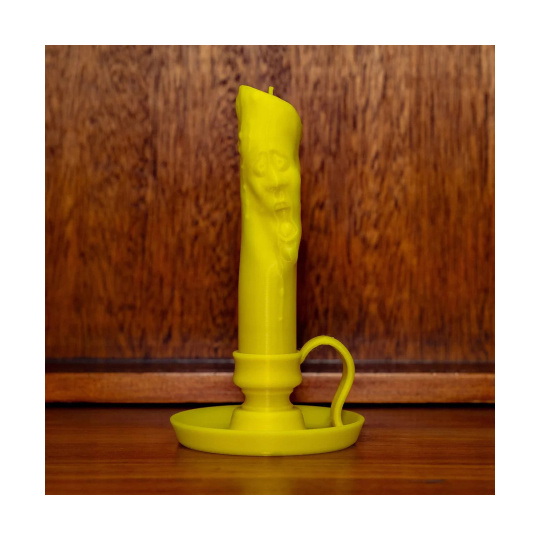 Филамент Polymaker PolyLite Luminous PLA 1,75 мм, 1 кг - желтый