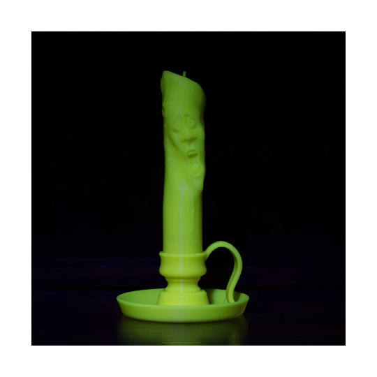 Филамент Polymaker PolyLite Luminous PLA 1,75 мм, 1 кг - желтый