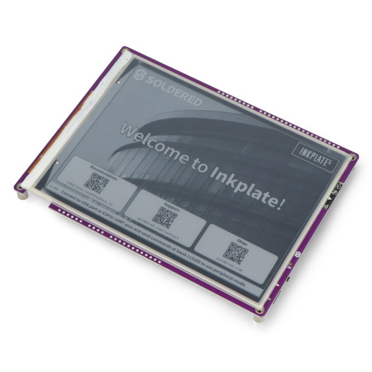 Inkplate 6 - дисплей для електронного паперу 800x600 пікселів - ESP32 - сумісний з Arduino - паяний 333232