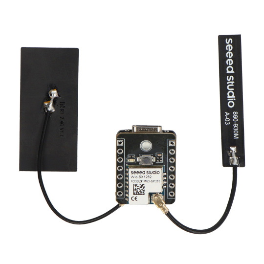 Комплект Xiao ESP32-S3 + Wio-SX1262 для Meshtastic та LoRa/LoRaWAN - Seeedstudio 102010611