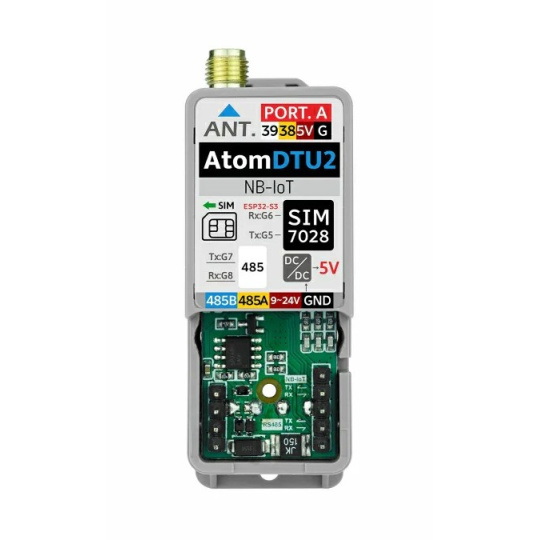 Atom DTU NB-IoT2 - Модуль зв'язку Cat-NB з антеною - SIM7028 - для модулів розробки M5Atom - M5Stack K059-B