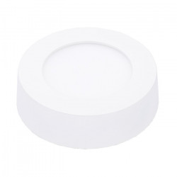 Panel LED ART natynkowy okrągły 120mm, 6W, 360lm, barwa ciepła