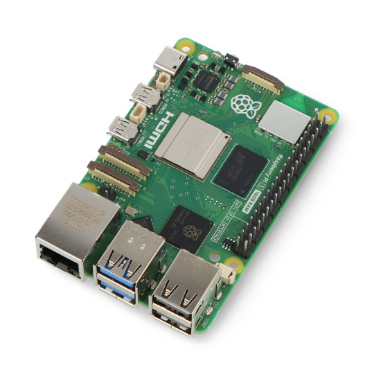 Комплект Raspberry Pi 5 WiFi 16 ГБ ОЗП + 32 ГБ microSD + офіційні аксесуари