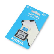 Karta pamięci Kioxia Exceria G2 microSD 32GB 100MB/s UHS-I klasa U3 V30 z adapterem