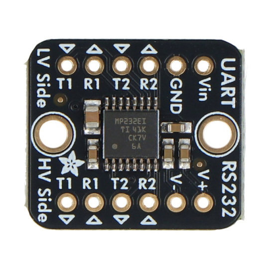 RS232 PAL - Двоканальний перетворювач UART в RS232 - MAX3232E - Adafruit 5987