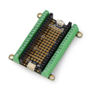 Terminal PiCowbell - nakładka do Raspberry Pico/Pico W - złącza śrubowe - przycisk reset - STEMMA QT - Adafruit 5907