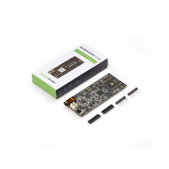 ReSpeaker Lite USB 2 Mic Array - модуль з 2 мікрофонами - ШІ - Raspberry Pi/Arduino/ESP - Seeedstudio 107990273