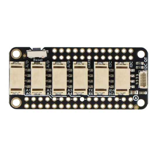 FeatherWing - 6-портовий Grove + STEMMA QT - Модуль розширення для пір'яних дощок - Adafruit 5862