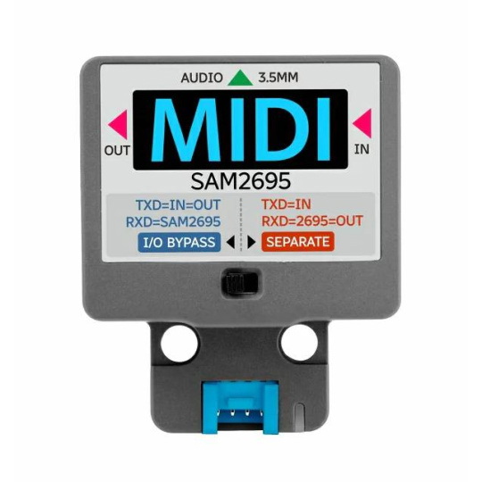 MIDI - модуль керування та синтезу звуку - SAM2695 - Модуль розширення блоку - M5Stack U187