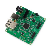 Numato Lab - 16-kanałowy moduł Ethernet GPIO z wejściami analogowymi - złącza na górze - NLETHGC016-HA