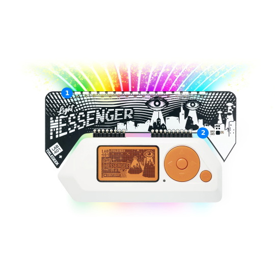 Light Messenger - модуль PoV для бачення та світлового малювання - для Flipper Zero