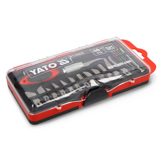 Набір прецизійних ножів - 16 предметів - Yato YT-75370