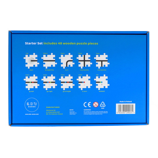 Дерев'яний пазл для робота Ozobot - Стартовий набір