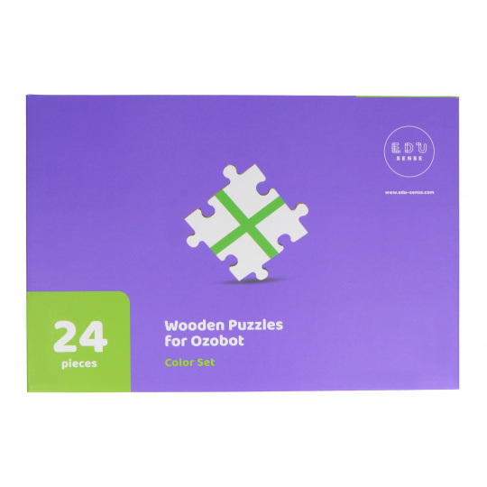 Дерев'яний пазл для робота Ozobot - Набір кольорів