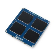 Moduł 4 kwadratowych wyświetlaczy IPS TFT 1,54" 240x240px - ESP32-S3-WROOM-1, RTC, BME280 - SB Components SKU30316