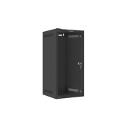 Szafa instalacyjna rack wisząca - 10'' 12U 280x310mm - czarna - Lanberg WF10-2312-10B