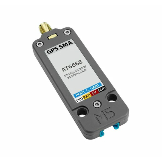 GPS/BDS-пристрій з SMA-антеною - AT6668 - Модуль розширення - M5Stack U190