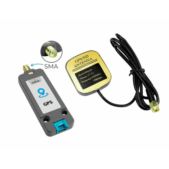 GPS/BDS-пристрій з SMA-антеною - AT6668 - Модуль розширення - M5Stack U190