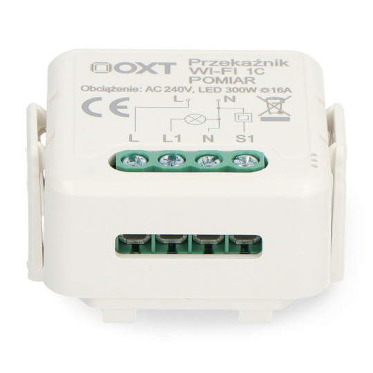 Tuya - одноканальне міні WiFi реле - додаток для Android/iOS - OXT SWT21P