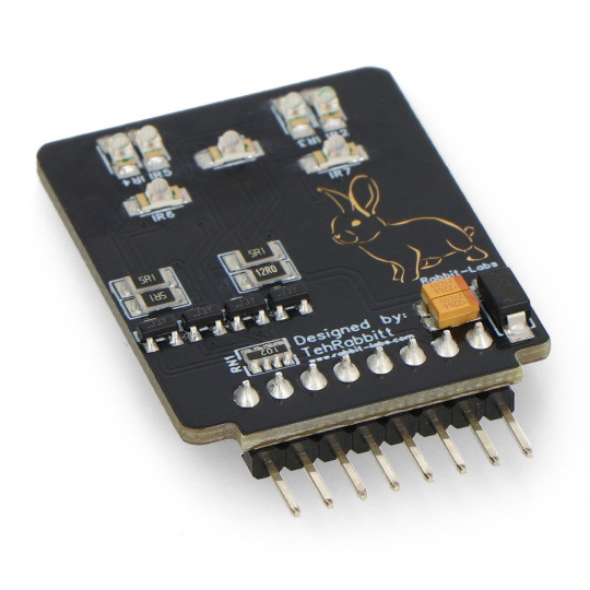 ІЧ-бластер - ІЧ-підсилювач з 7 світлодіодами для Flipper Zero - Rabbit Labs