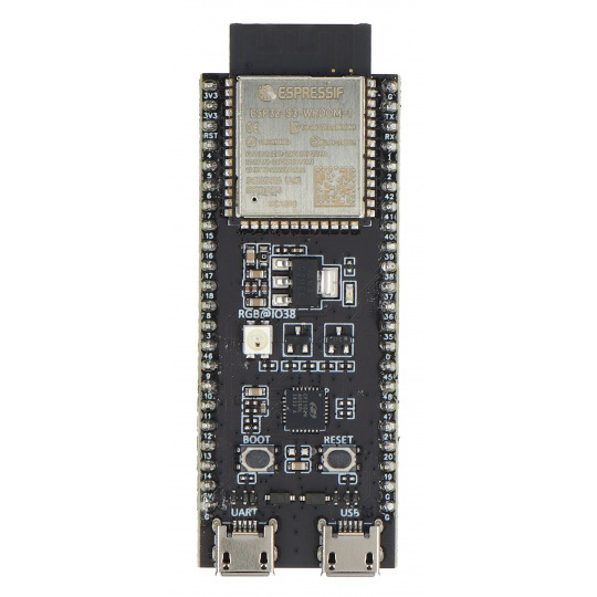 ESP32-S3-DevKitC-1-N8R8 — плата разработки с поддержкой WiFi и Bluetooth и чипом ESP32-S3-WROOM-1.