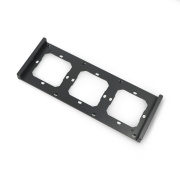 Sonoff M5-3C-80-F - ramka do włącznika ściennego M5-80 - potrójna - czarna