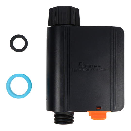 Sonoff SWV-BSP - розумний клапан 3/4'' з вимірюванням витрати води - ZigBee - додаток для Android/iOS