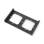 Sonoff M5-2C-80-F - ramka do włącznika ściennego M5-80 - podwójna - czarna