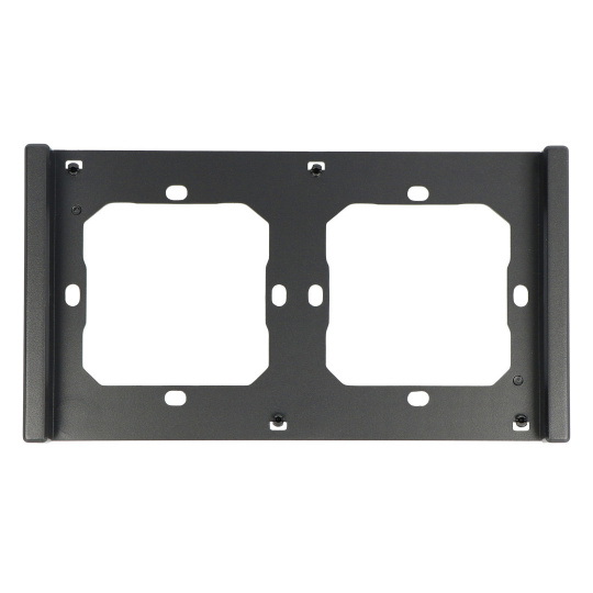 Sonoff M5-2C-80-F - рамка для настенного выключателя M5-80 - двойная - черная