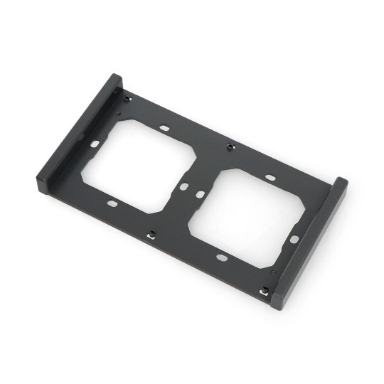 Sonoff M5-2C-80-F - рамка для настенного выключателя M5-80 - двойная - черная