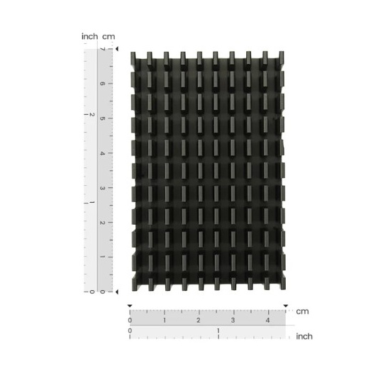 Алюминиевый радиатор для LattePanda Mu - 70x45,5x33 мм - DFRobot FIT0989