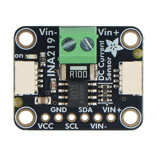 Двонаправлений датчик струму/потужності - INA219 - 26 В 3,2 А - STEMMA AT/Qwiic - Adafruit 904