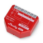Shelly 1PM Gen4 - 1x przekaźnik WiFi/Bluetooth/ZigBee/Matter 16A - pomiar energii - aplikacja Android/iOS