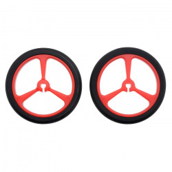 Koła Pololu 40x7 mm - czerwone