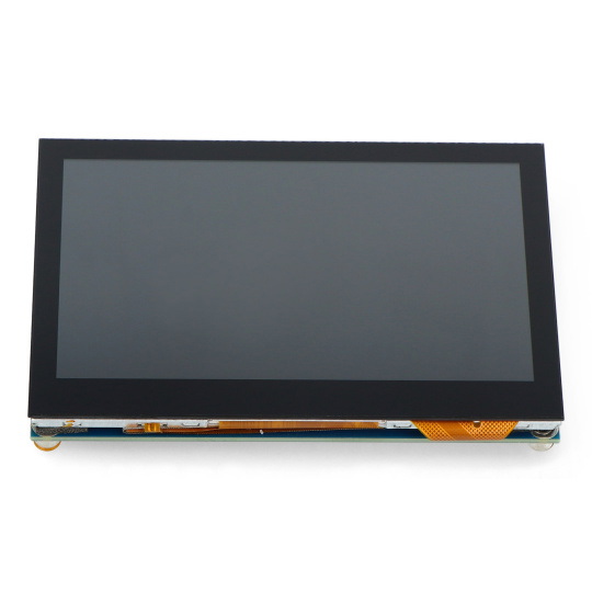 Сенсорний екран - ємнісний РК-дисплей 4.3'' IPS 800x480px DSI для Raspberry Pi - Waveshare 16239