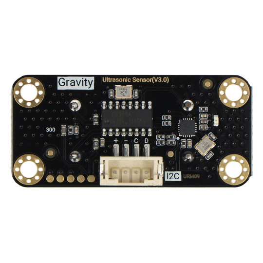 DFRobot Gravity URM09 - ультразвуковий датчик відстані 2-500 см та датчик температури I2C