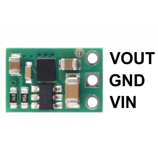 D45V5F12 - понижуючий перетворювач - 12V 0.5A - Pololu 5437