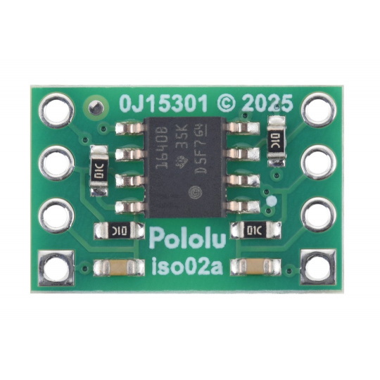 ISO1640 - Двонаправлений ізолятор I2C без роз'ємів - 3-5,5 В/2,25-5,5 В - Pololu 5390