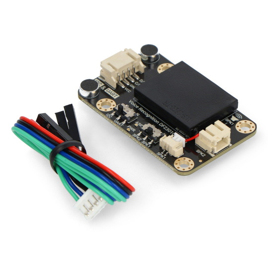 Gravity - автономний модуль розпізнавання голосу - I2C, UART - DFRobot SEN0539-EN