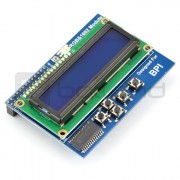 Wyświetlacz LCD 16x2 z klawiaturą i dioda RGB do Banana Pi