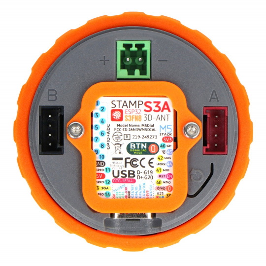 M5Dial ESP32-S3 - смарт-циферблат із сенсорним екраном 1,28 дюйма - M5Stack K130 версії 1.1