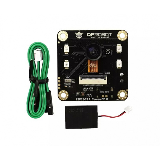 Модуль камери зі штучним інтелектом ESP32-S3 - OV3660 2MPx - WiFi/Bluetooth - DFRobot DFR1154