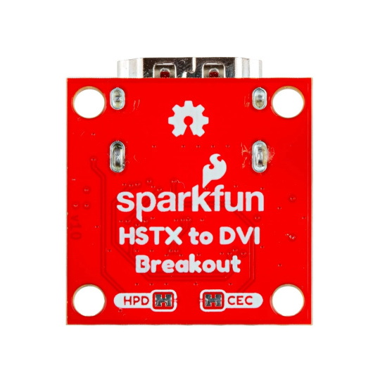 22-контактний DVI-адаптер HSTX для Raspberry Pi 5/IoT RedBoard RP2350 - SparkFun BOB-28468