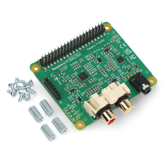 Raspberry Pi DAC Pro — звукова карта IQaudIO для Raspberry Pi