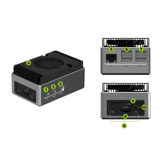 reComputer AI R2130-12 - Raspberry Pi 5 8 ГБ - Seeedstudio 114993560
